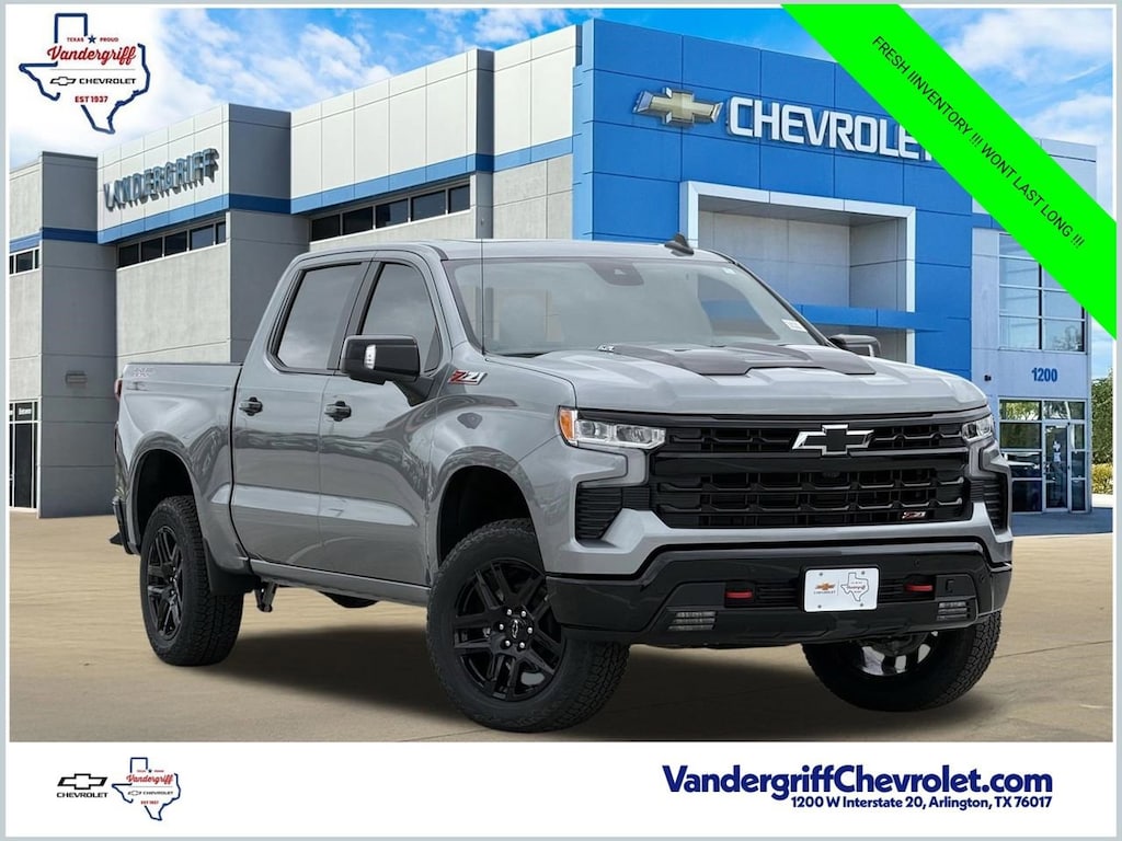 New 2026 Chevrolet Silverado 1500 LT Trail Boss Truck Crew Cab