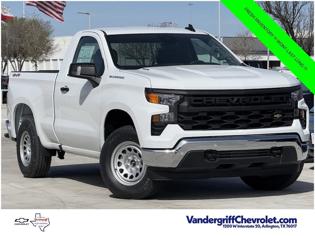 New 2026 Chevrolet Silverado 1500 WT Truck Regular Cab