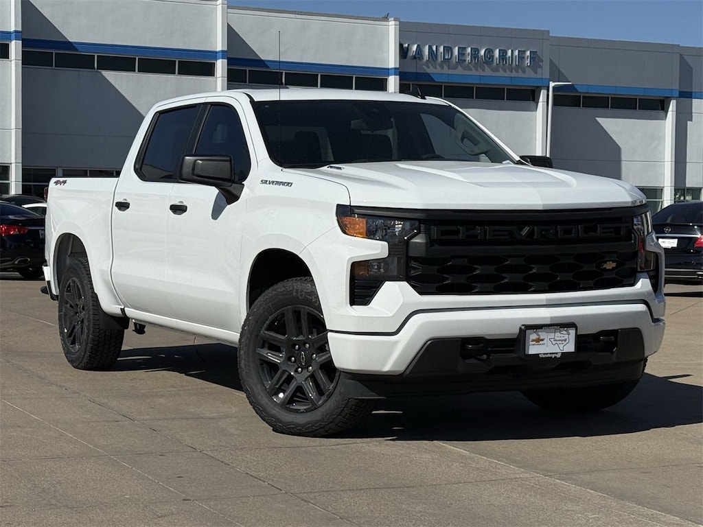 New 2026 Chevrolet Silverado 1500 Custom Truck Crew Cab