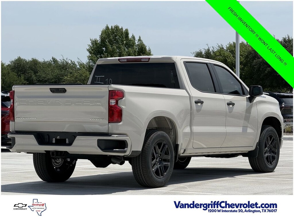 New 2026 Chevrolet Silverado 1500 Custom Truck Crew Cab