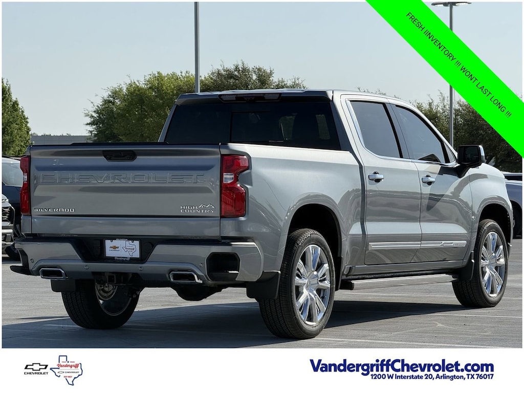 New 2026 Chevrolet Silverado 1500 High Country Truck Crew Cab