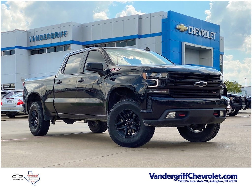 Used 2021 Chevrolet Silverado 1500 LT Trail Boss Truck Crew Cab