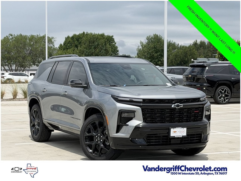 New 2026 Chevrolet Traverse RS SUV