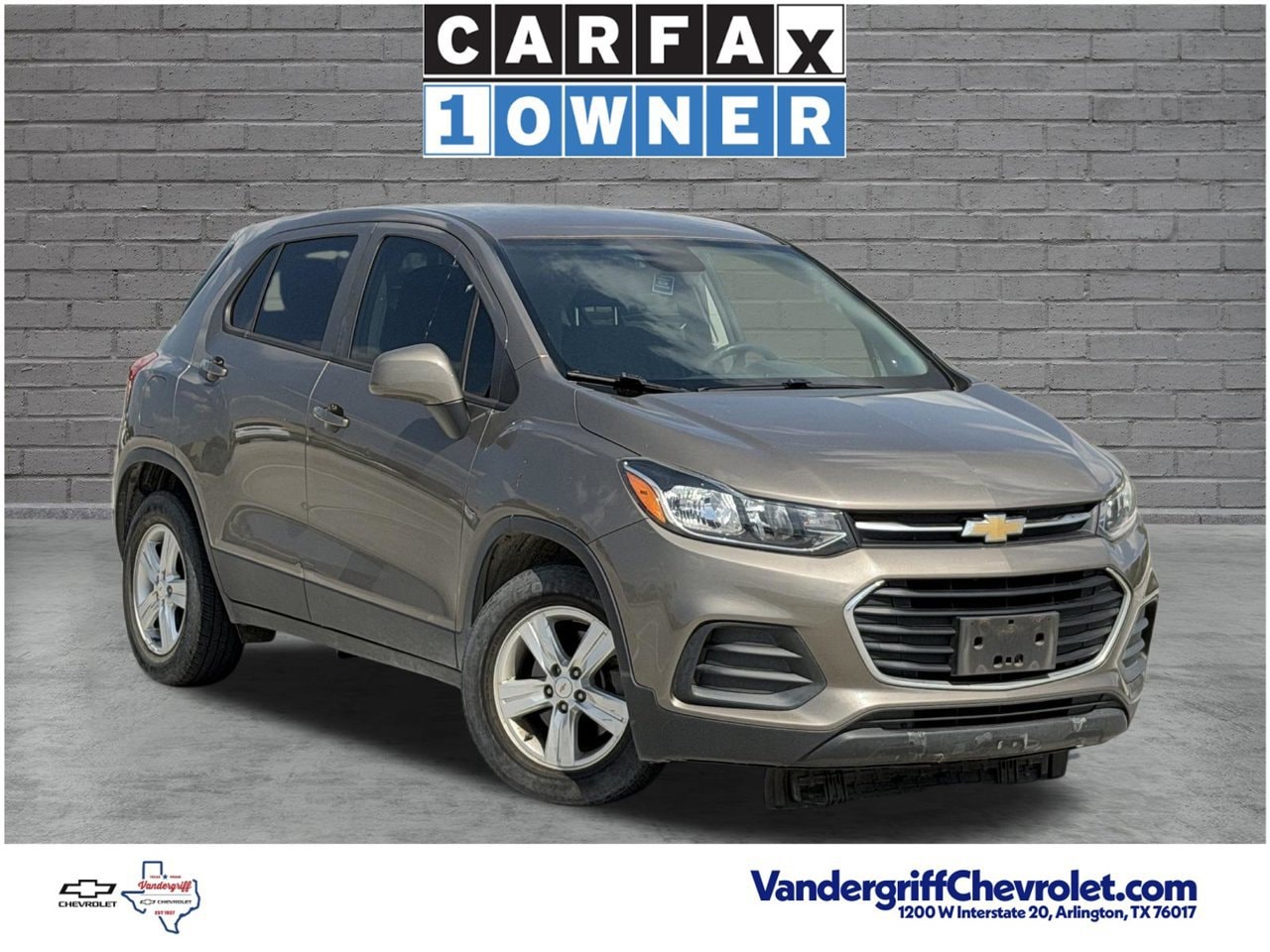 Used 2020 Chevrolet Trax LS with VIN KL7CJKSB6LB354146 for sale in Arlington, TX