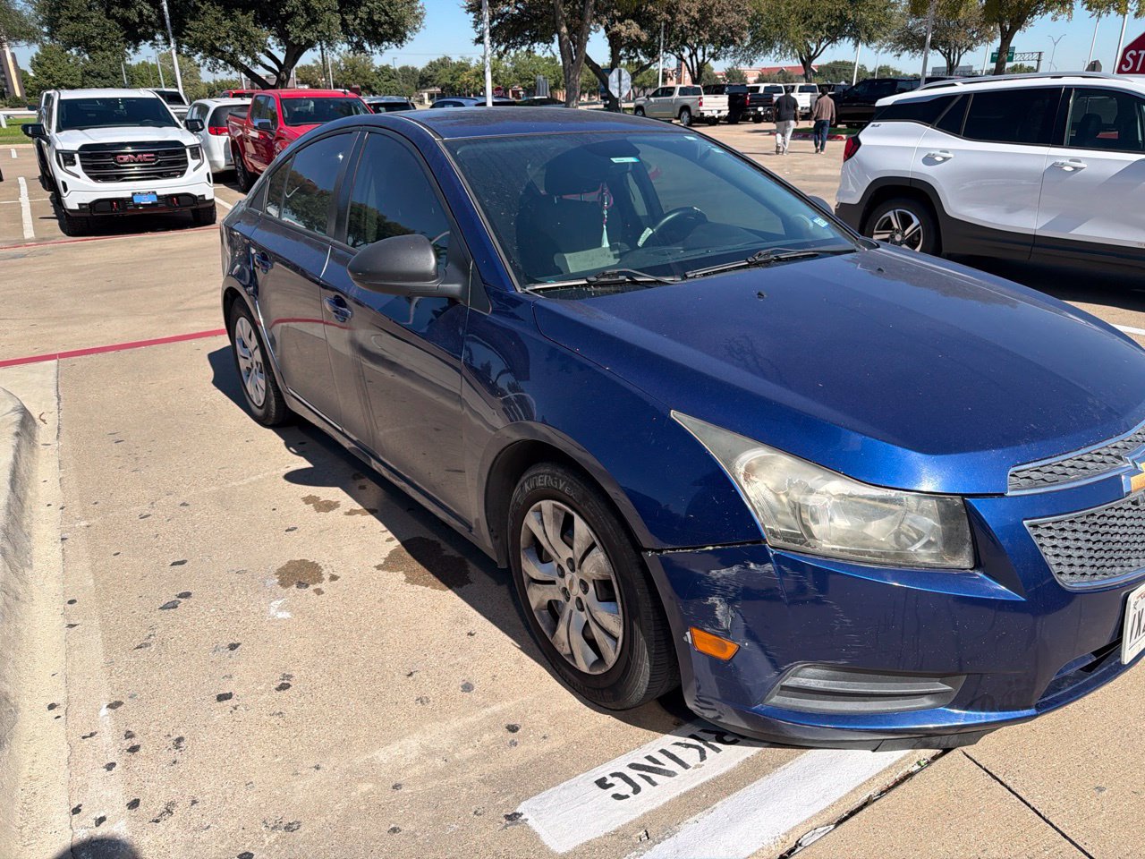 Used 2013 Chevrolet Cruze LS with VIN 1G1PA5SH9D7307927 for sale in Arlington, TX
