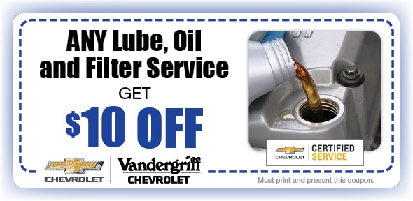 Car Service Coupons | Chevy Oil Change Near Dallas TX