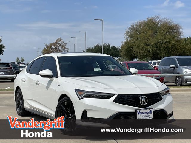 Platinum White Pearl 2026 Acura Integra Hatchback Front-Wheel Drive Continuously Variable Transmission
