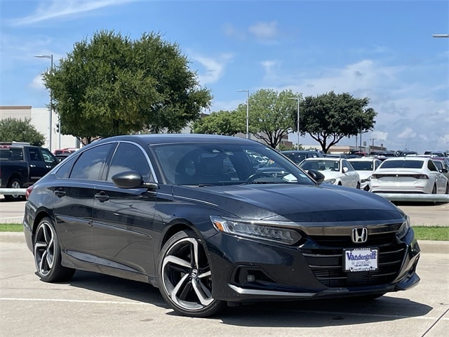 Certified 2021 Honda Accord Sport with VIN 1HGCV1F37MA102564 for sale in Northfield, Minnesota