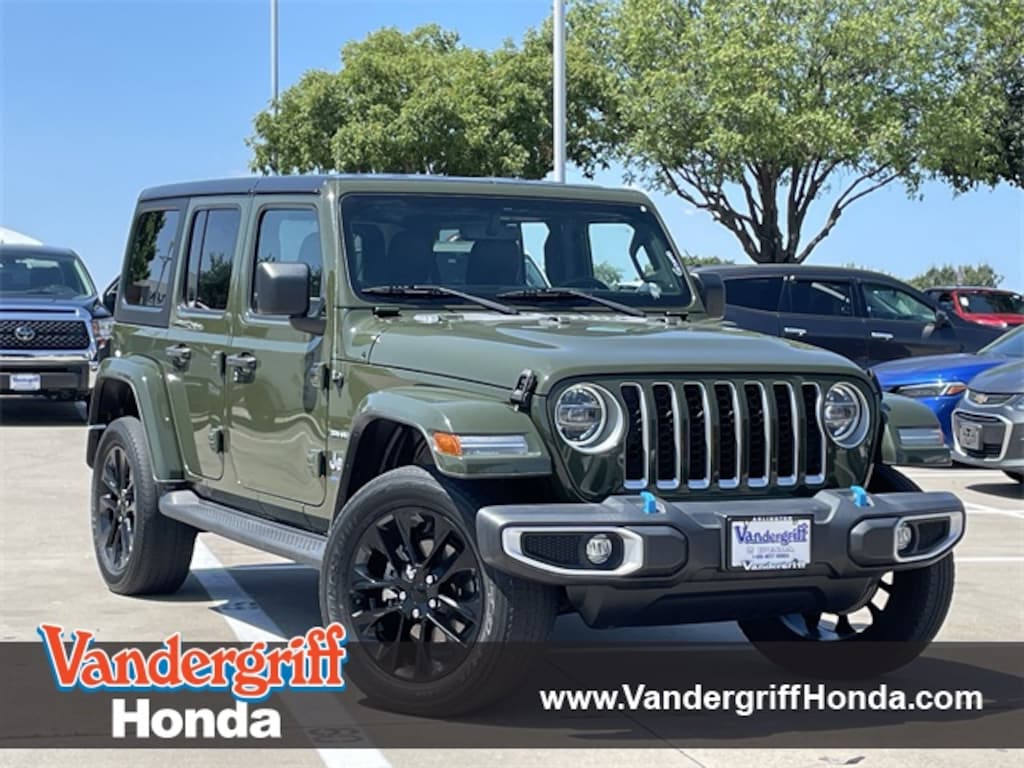 Used 2022 Jeep Wrangler Unlimited 4xe Unlimited Sahara 4xe SUV