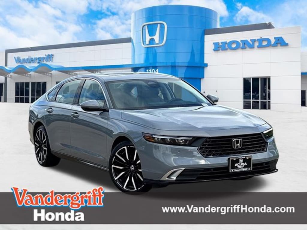 Certified 2025 Honda Accord Hybrid Touring Sedan
