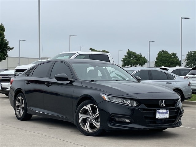 Certified 2018 Honda Accord EX with VIN 1HGCV1F46JA165739 for sale in Arlington, TX