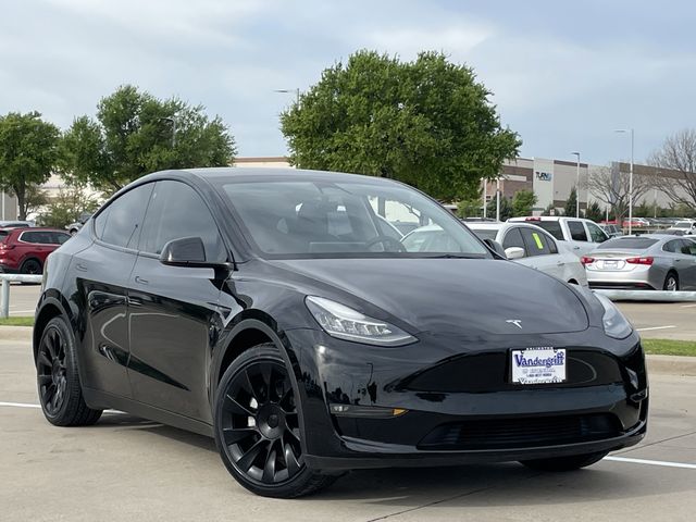 Used 2021 Tesla Model Y Long Range with VIN 5YJYGDEE9MF173176 for sale in Arlington, TX