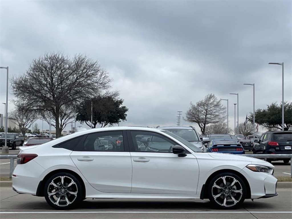 Certified 2025 Honda Civic Hybrid Sport Touring Sedan