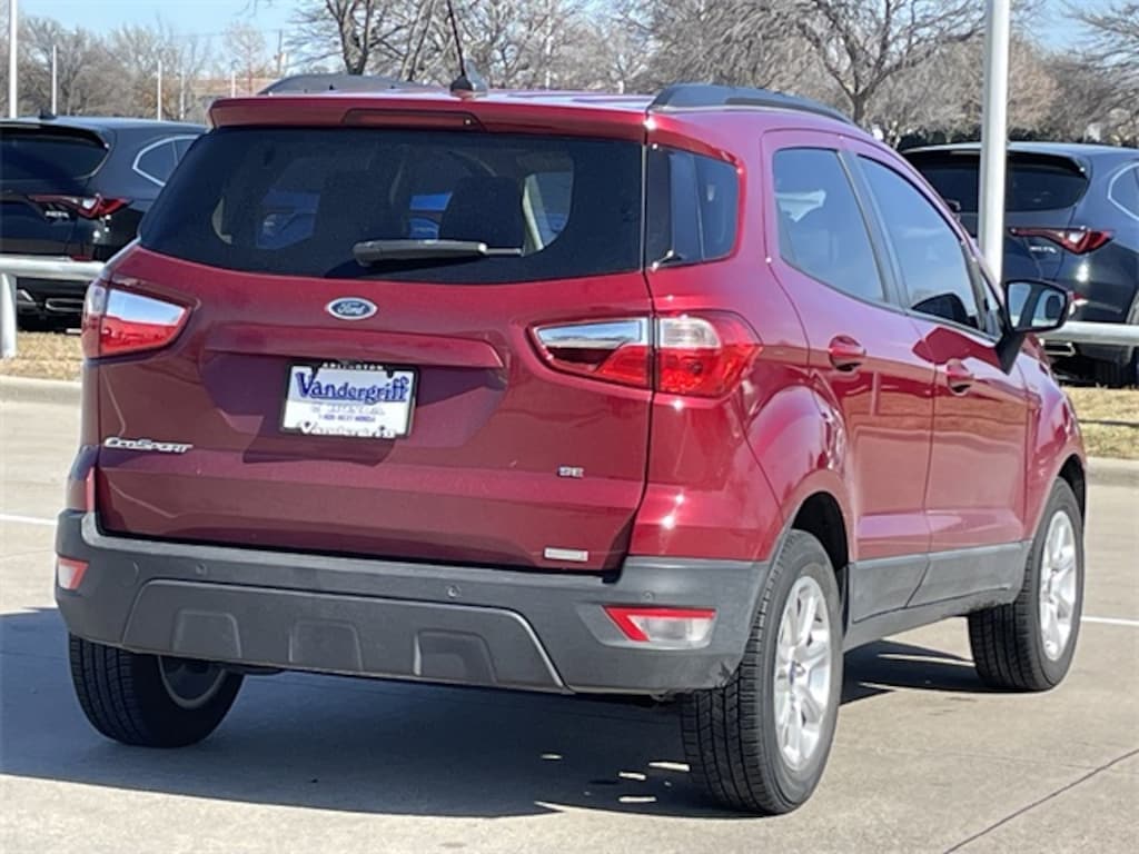 Used 2020 Ford EcoSport SE SUV