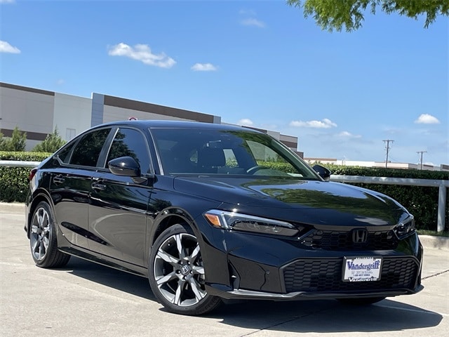 Certified 2025 Honda Civic Sport with VIN 2HGFE4F85SH320950 for sale in Arlington, TX