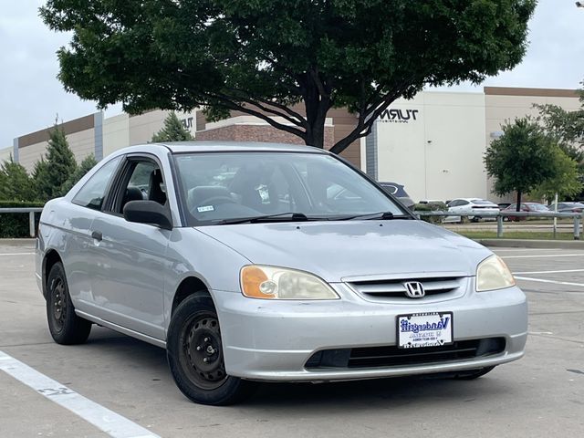 Used 2001 Honda Civic LX with VIN 1HGEM22531L121007 for sale in Arlington, TX