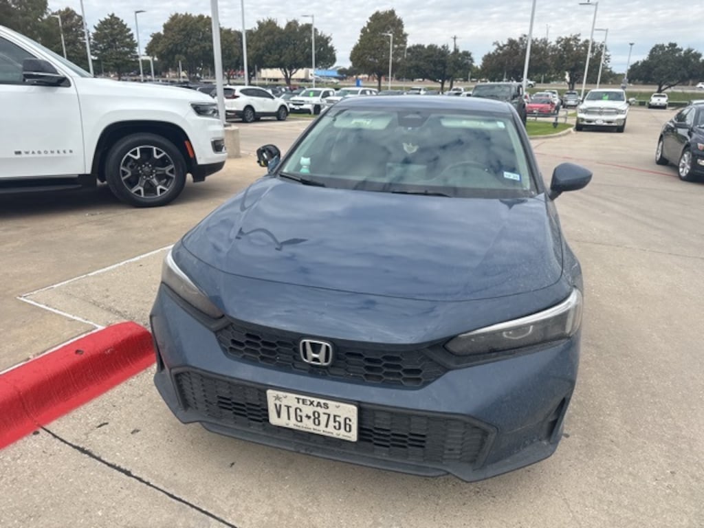 Certified 2025 Honda Civic LX Sedan