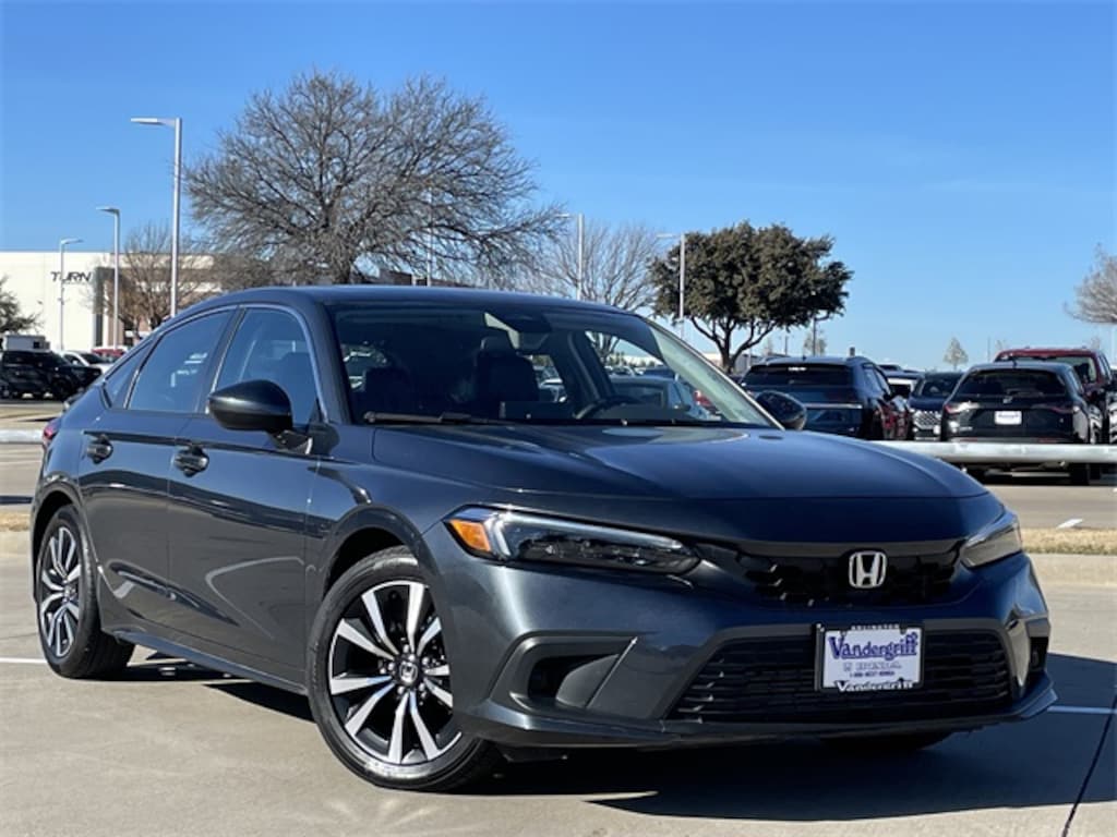 Certified 2023 Honda Civic EX-L Hatchback