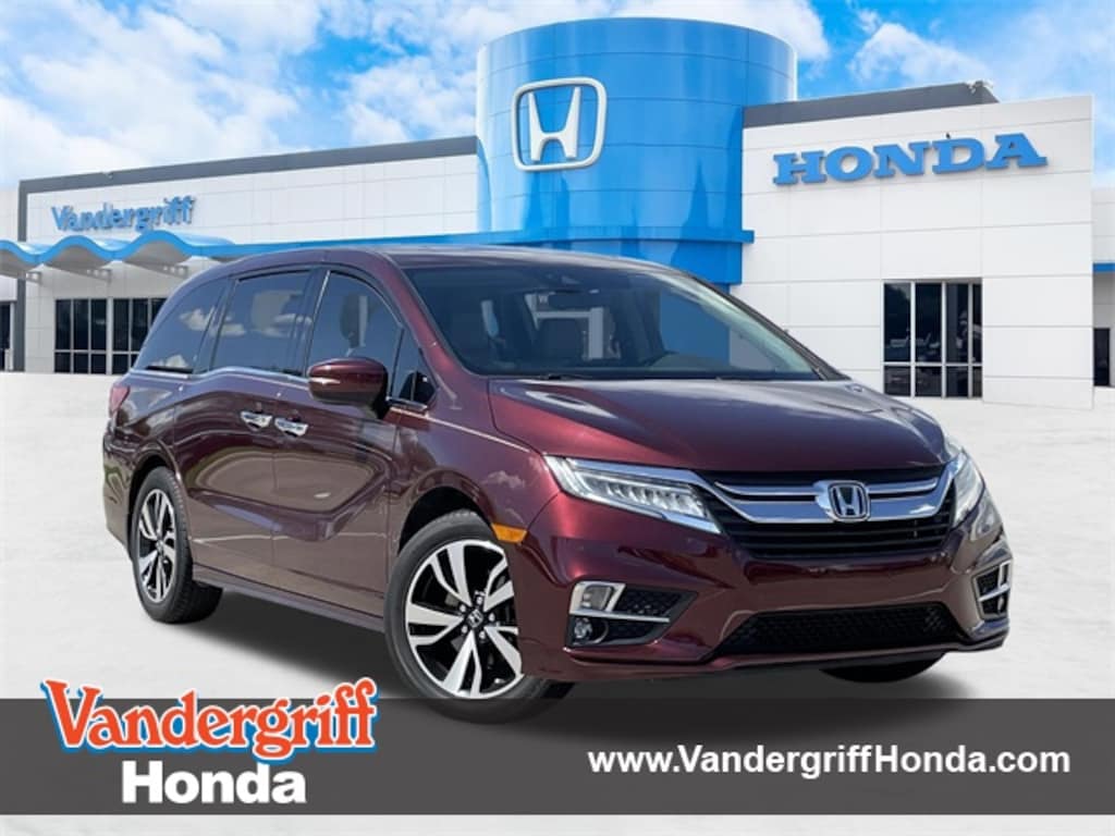 Certified 2020 Honda Odyssey Elite Van