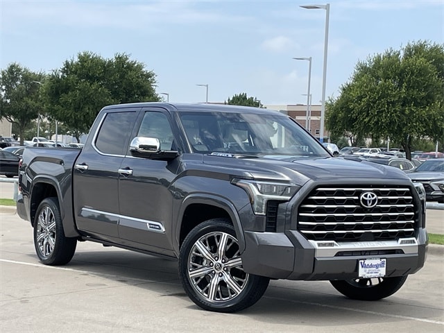 Used 2023 Toyota Tundra Capstone with VIN 5TFVC5DB5PX040002 for sale in Arlington, TX