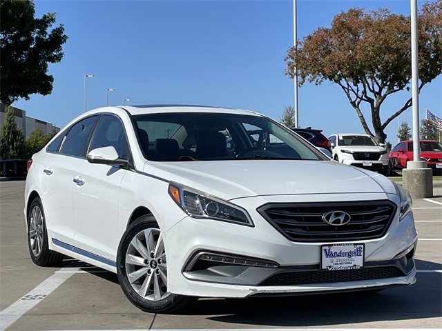 Used 2016 Hyundai Sonata Sport with VIN 5NPE34AFXGH416092 for sale in Arlington, TX