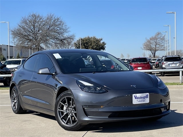 Used 2022 Tesla Model 3 Long Range with VIN 5YJ3E1EB9NF247234 for sale in Arlington, TX