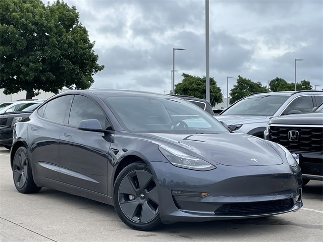 Used 2021 Tesla Model 3 Base with VIN 5YJ3E1EBXMF983288 for sale in Arlington, TX