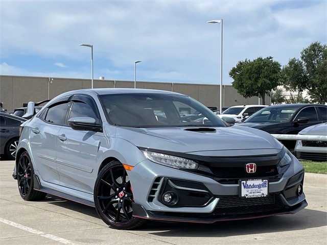 Certified 2021 Honda Civic Hatchback Type-R with VIN SHHFK8G70MU204566 for sale in Arlington, TX