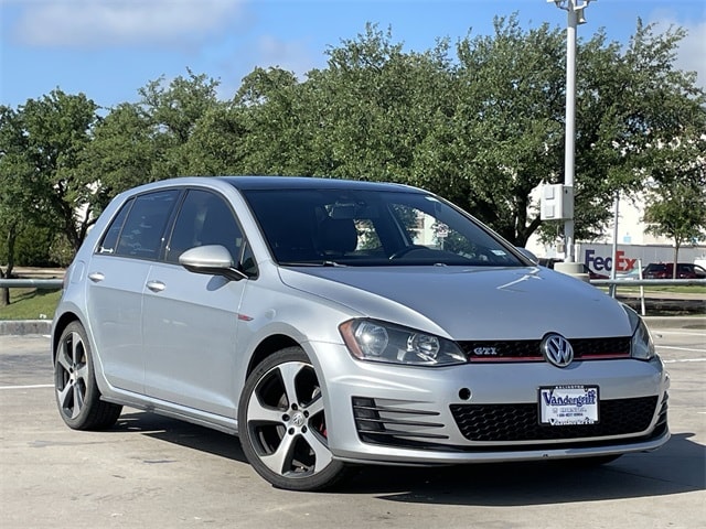 Used 2015 Volkswagen Golf GTI Autobahn with VIN 3VW4T7AU2FM010387 for sale in Arlington, TX