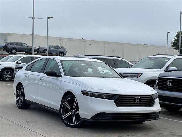 Certified 2024 Honda Accord Hybrid Sport with VIN 1HGCY2F50RA043251 for sale in Arlington, TX