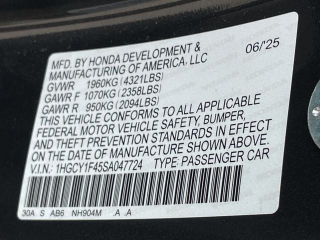 2025 Honda Accord SE - Photo 28