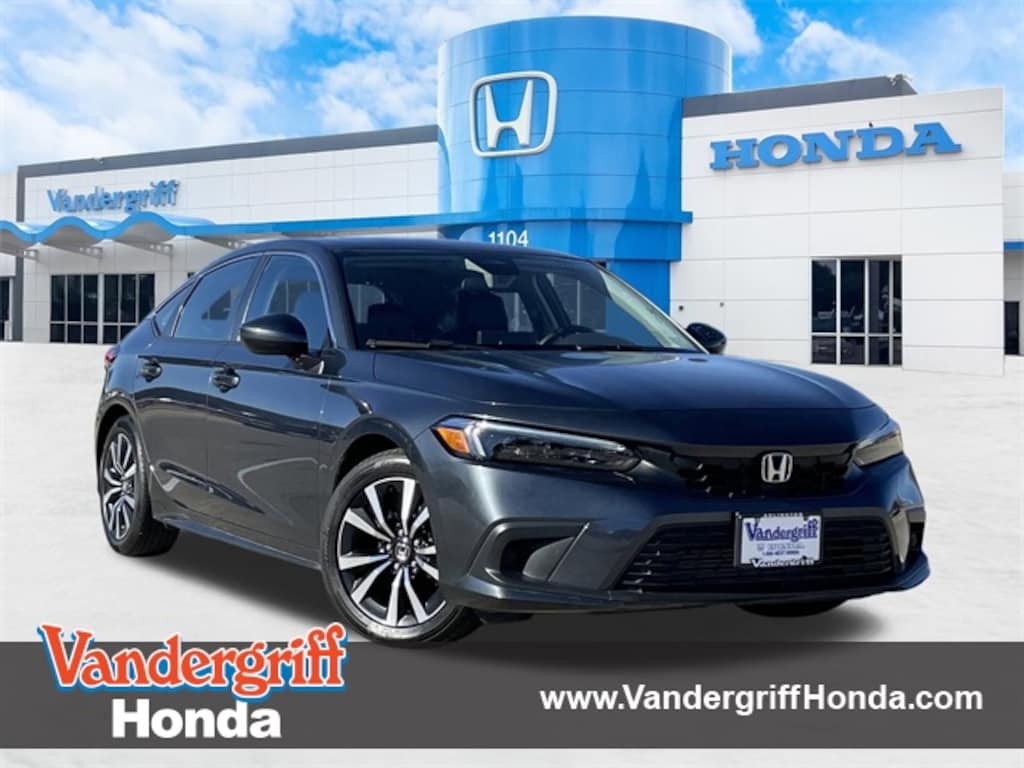 Certified 2023 Honda Civic EX-L Hatchback