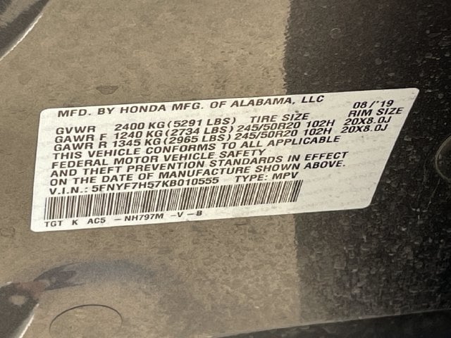 2019 Honda Passport EX-L - Photo 29