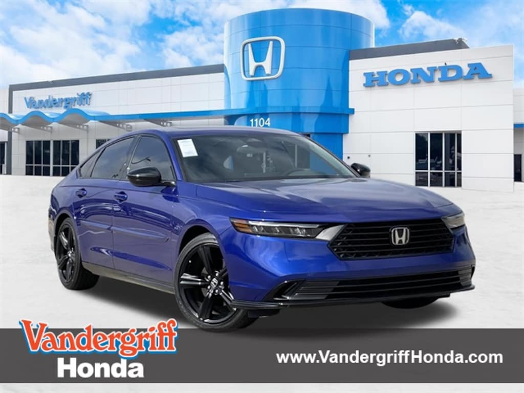 Certified 2024 Honda Accord Hybrid Sport-L Sedan