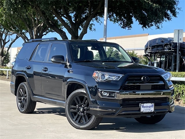 Used 2021 Toyota 4Runner Night Shade with VIN JTEJU5JR4M5841228 for sale in Arlington, TX