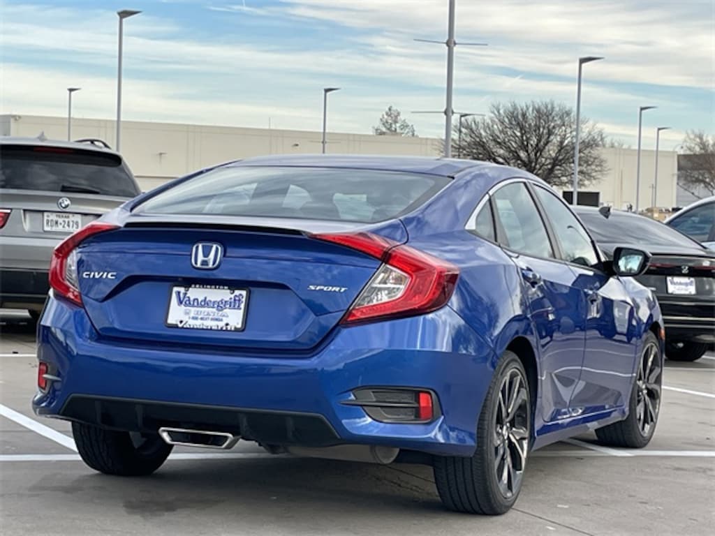 Certified 2021 Honda Civic Sport Sedan