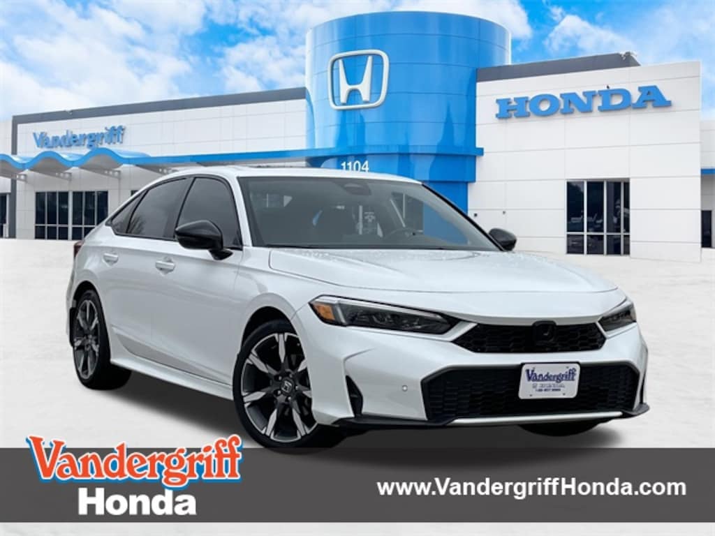 Certified 2025 Honda Civic Hybrid Sport Touring Sedan