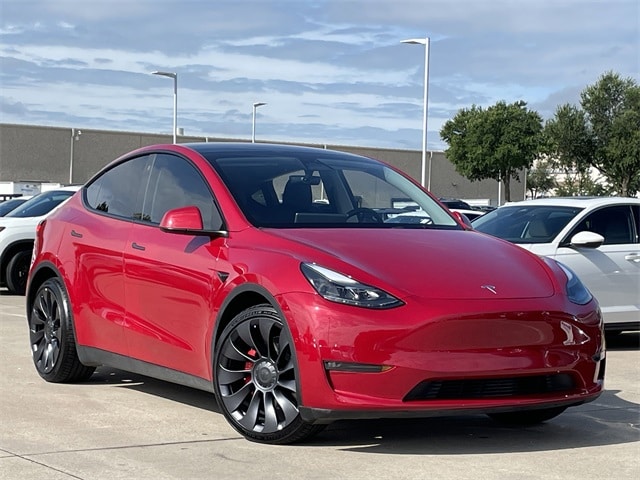 Used 2022 Tesla Model Y Performance with VIN 7SAYGDEF5NF515106 for sale in Arlington, TX