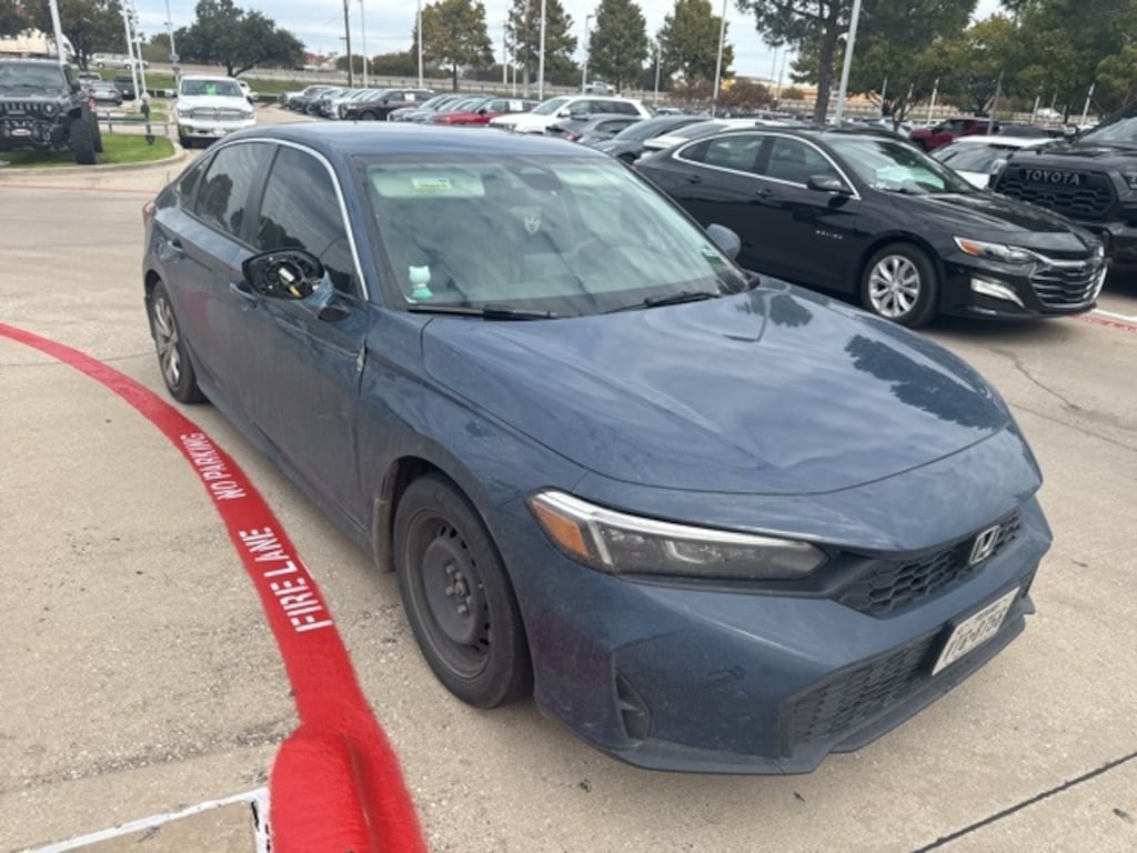 Certified 2025 Honda Civic LX Sedan