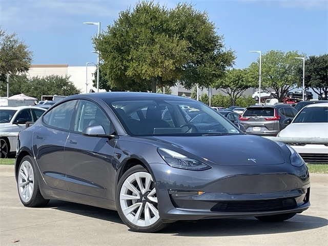 Used 2022 Tesla Model 3 Long Range with VIN 5YJ3E1EB5NF356144 for sale in Arlington, TX