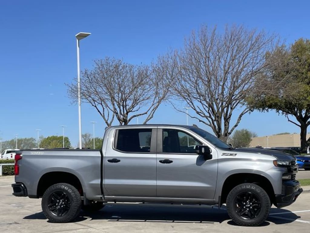Used 2021 Chevrolet Silverado 1500 LT Trail Boss Truck Crew Cab