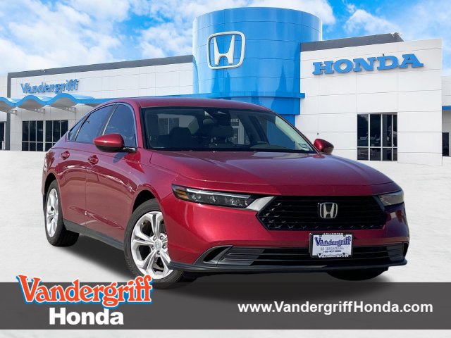 Radiant Red 2024 Honda Accord Sedan Front-Wheel Drive Continuously Variable Transmission