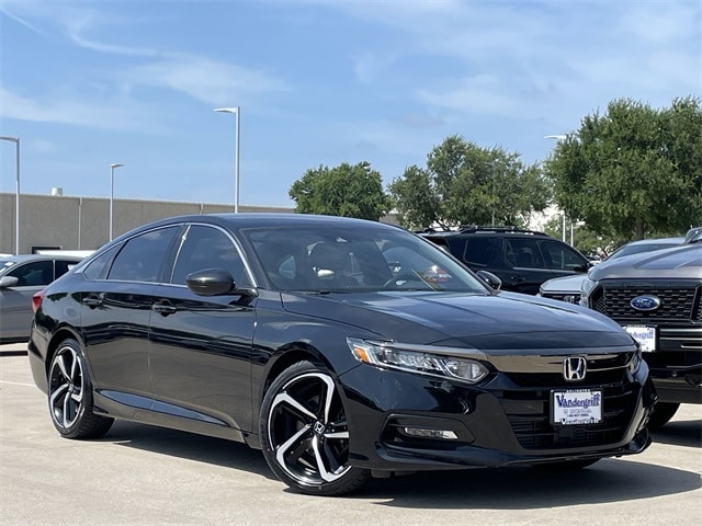 Certified 2019 Honda Accord Sport with VIN 1HGCV1F32KA078882 for sale in Arlington, TX