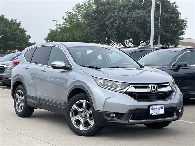 Certified 2019 Honda CR-V EX with VIN 7FARW2H58KE034309 for sale in Arlington, TX