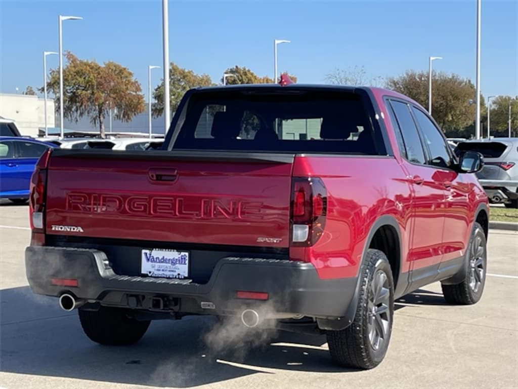 Certified 2025 Honda Ridgeline Sport Truck Crew Cab