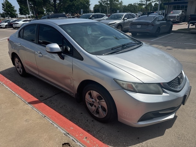 Used 2013 Honda Civic LX with VIN 2HGFB2F56DH526820 for sale in Arlington, TX