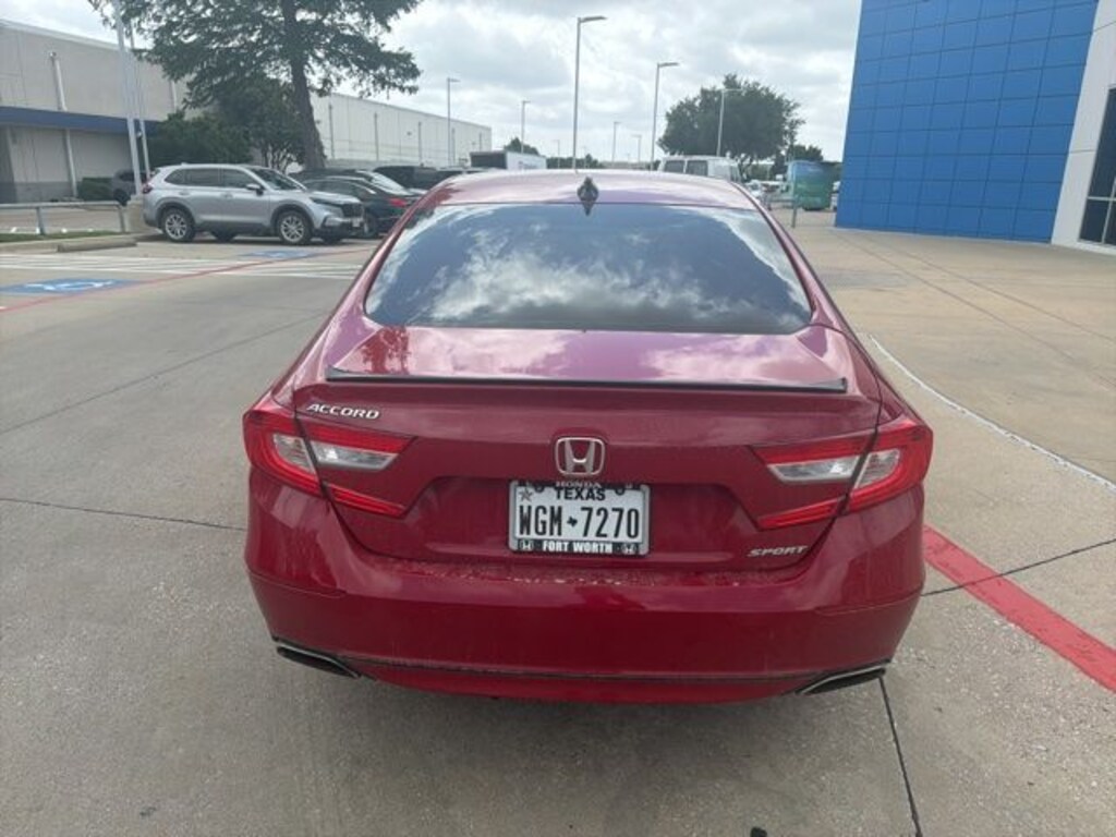 Certified 2022 Honda Accord Sport Sedan