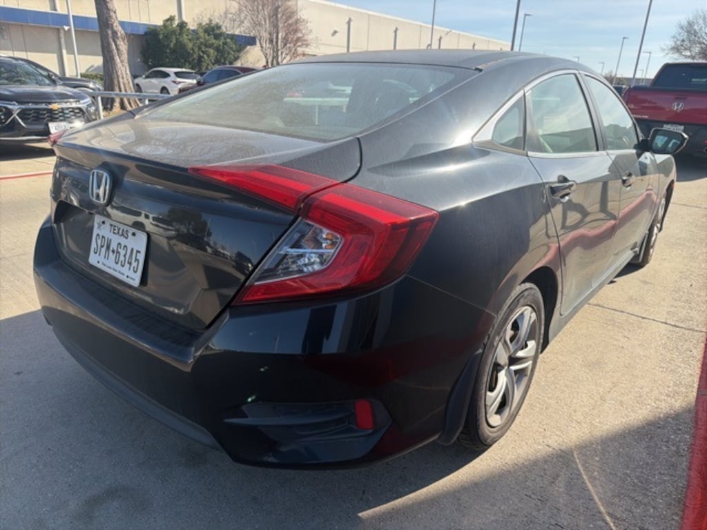 Certified 2018 Honda Civic LX Sedan
