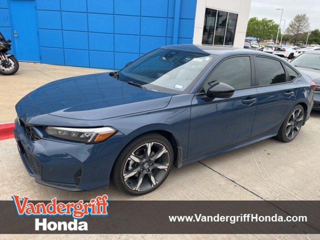 Certified 2025 Honda Civic Hybrid Sport Touring Sedan