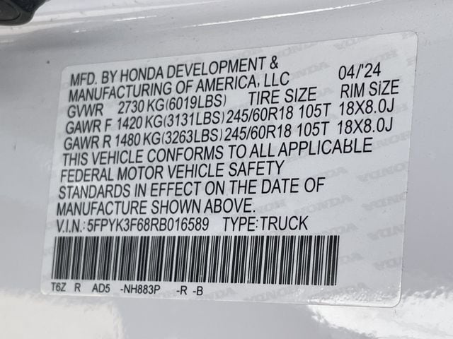 2024 Honda Ridgeline TrailSport - Photo 29